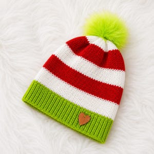 Merry Mischief Beanie Knitting Pattern | 48 Pin Sentro & Addi Machine | Beginner PDF Download