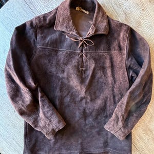 Deerskin Pullover - Etsy