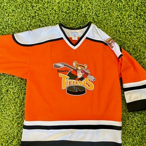 Vintage Walt Disney World Kids Tiggers Titans Hockey Jersey Size