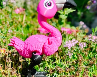 Pink Flamingo: Poseable Flexi Flamingo