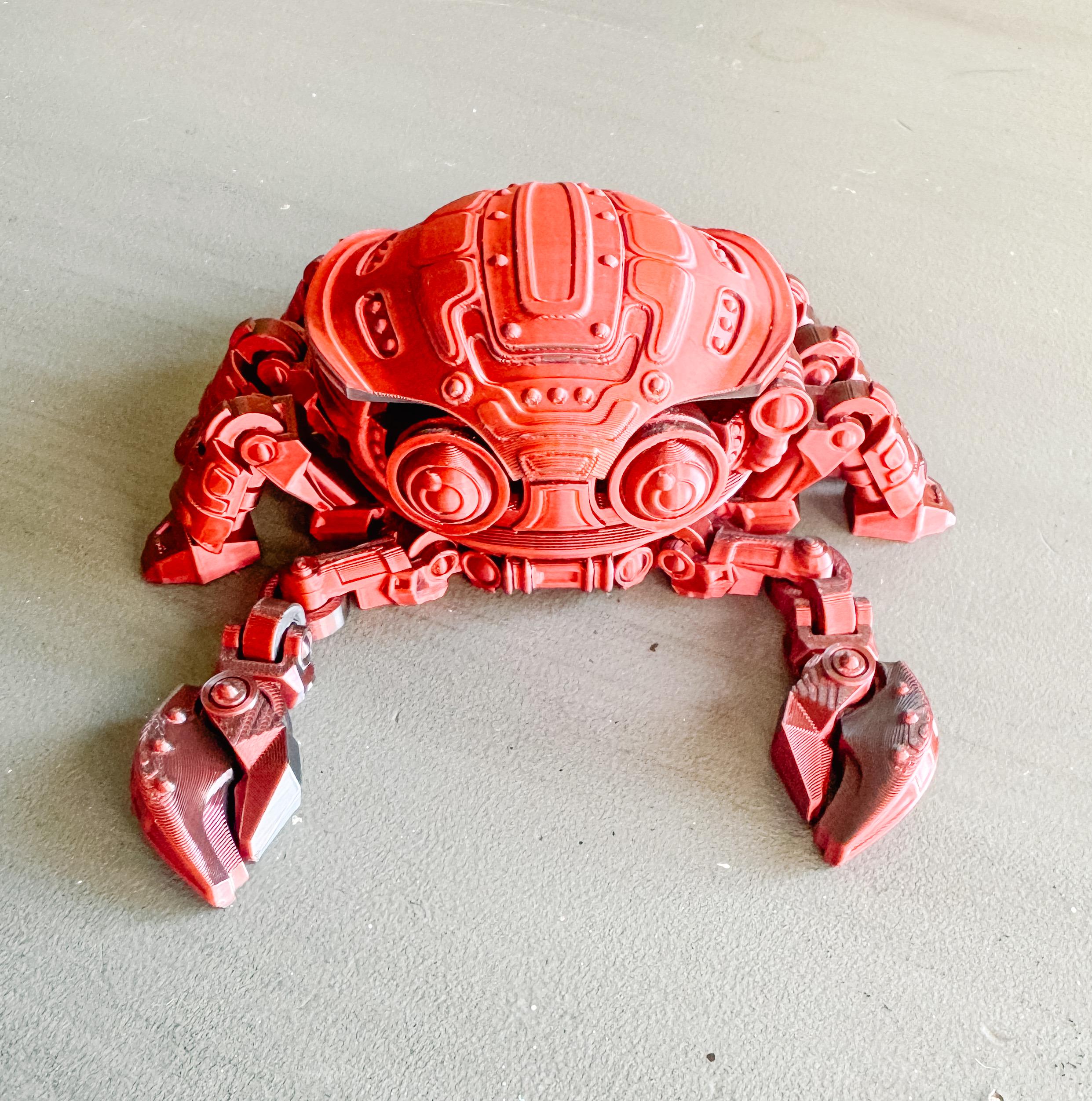 カニ　置物　アメリカ　ビンテージ ロボットカニボックス：関節式収納コンテナ - Etsy 日本