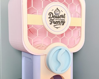 Capsule Vending Machine – Customized Mini Reward Dispenser, Vendor Fair Booths, Chore Rewards, Wedding Favors, Vending Machine, Gashapon