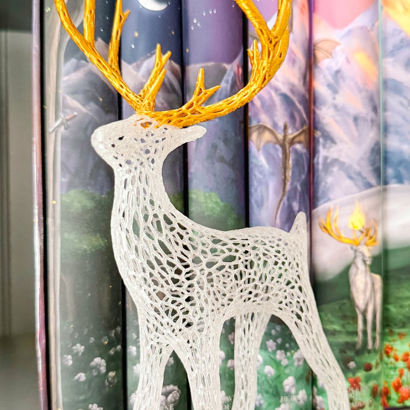 Golden Stag | Stag | Throne Of Glass Inspired Stag | ToG | Lord of the North | SJM | Sarah J. Maas | Maasverse