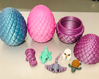 Mystery Mini Eier: Überraschung 3D Tiere, Ostergeschenke