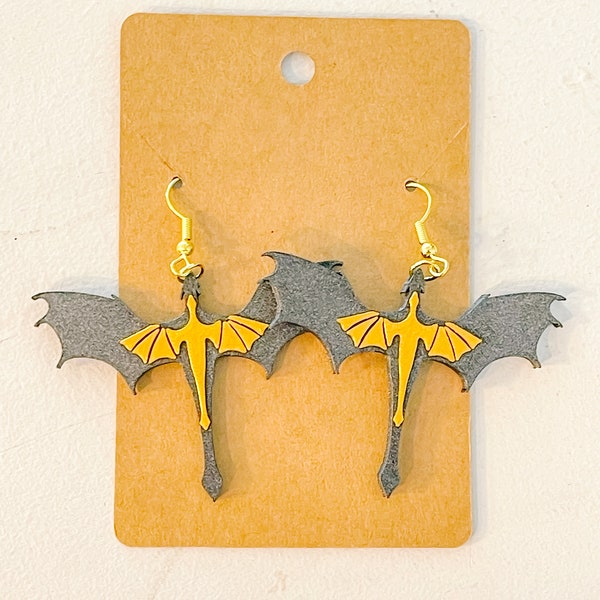 Fourth Wing Inspired Earrings | Earrings | Dragon Earrings | Dragons