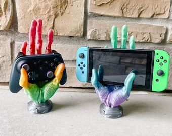 Alien Game Controller Holder | Controller Holder | Alien Hand | Gaming Controller Holder | Gamer