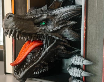 Decorazione per libreria Awakening Dragon Book Nook