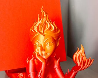 Fire Sprite Buchhalter: Crescent City inspirierter Buchständer
