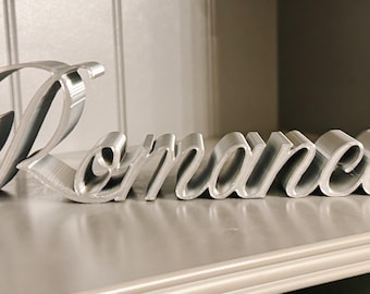 Romance Bookshelf Decor: Bookish Gift