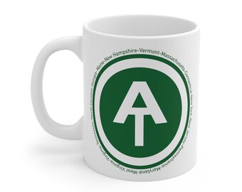 Sobo Appalachian Trail Mug 11oz | AT Thru Hike | SOBO Hiker | East Coast Backpacking