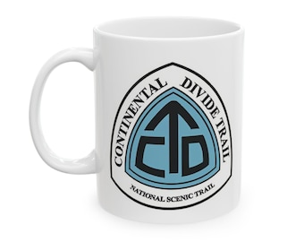 Custom CDT Trail Name and Hike Dates Mug | Continental Divide Trail