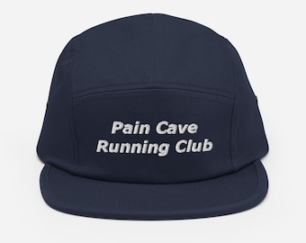 Trail Running Five Panel Cap | Ultramarathon Hat | Pain Cave Running Outfit