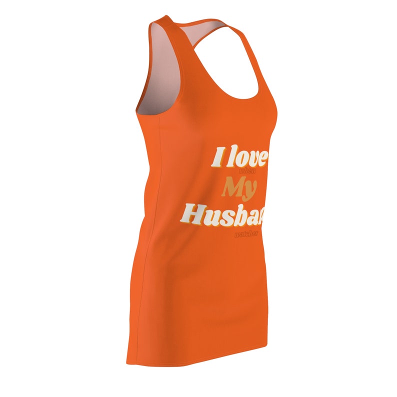 I Love When My Husband Watches Hotwife Racerback Dress - Etsy