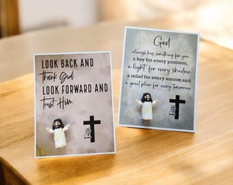 Jesus Pocket Hug Gift, Baptism Gift
