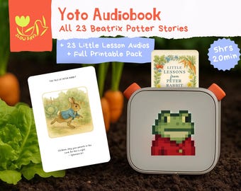 Christian Beatrix Potter Companion | Peter Rabbit Bible Lessons & Yoto Story Audio | Biblical yoto audiobooks, Christian homeschooling