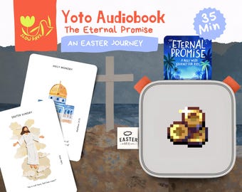 Yoto Card Easter Audiobook: Holy Week Journey for Kids (Digital Download)
