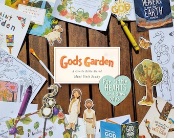 God's Garden Bible Study: Eden Puppets & Scavenger Hunt (PDF)