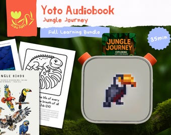 Jungle Journey Audiobook & Printables: Christian Homeschool Nature Study (Digital Download)