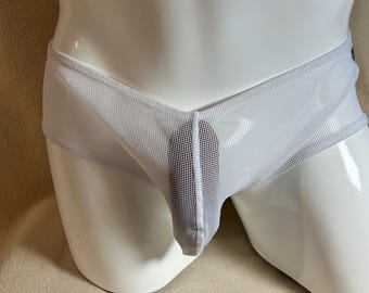 24-065 Mens fishnet brief XL