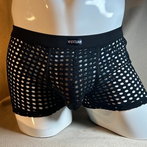 23-750 Mens big hole mesh boxer briefs XL 3 colors image 4