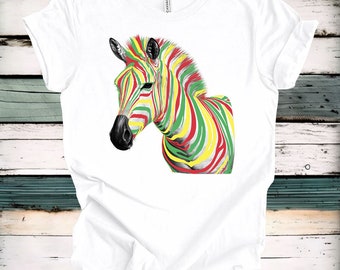 Fruit Zebra T-Shirt | Stripe | UNISEX