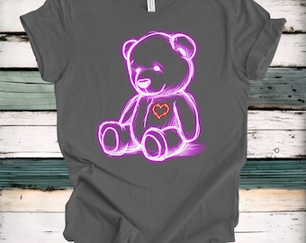 Teddy Bear Heart T-Shirt | Valentine's Day | UNISEX