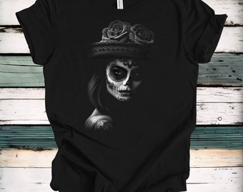 Dia de los Muertos T-Shirt | Sugar Skull | UNISEX