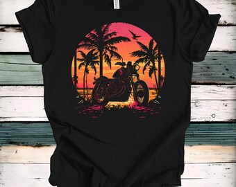 Sunset Rider T-Shirt | Motorcycle | Unisex