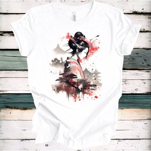 Geisha T Shirt - Etsy