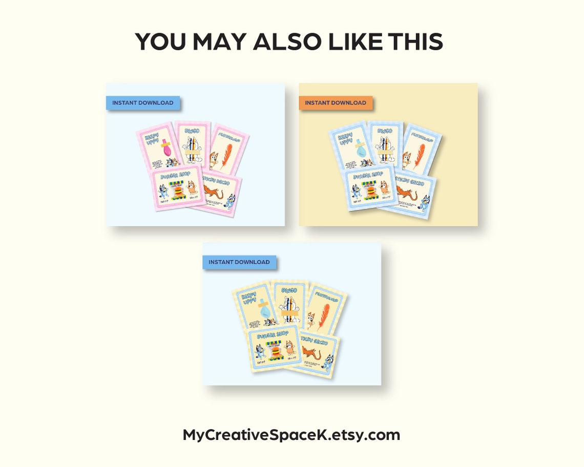 Bluey Party Favors Printable Bluey - Il 1140xN.4857310850 Ipto 