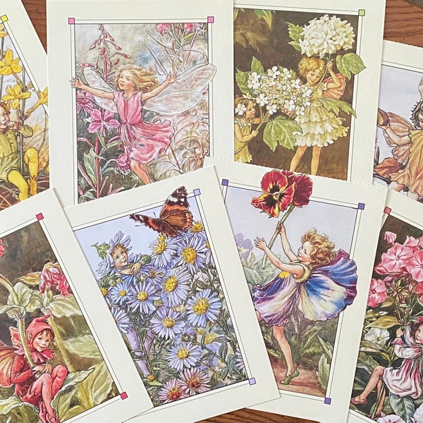 Vintage Flower Fairy Postcards from Cicely Mary Barker ***choose from 30 different fairies***