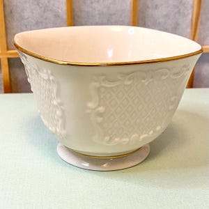 Lenox Gold Trim Bowl - Etsy