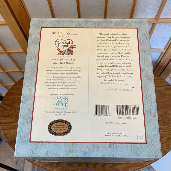 Lang & Wise “holiday Carol” Special Friends Collection 1998 First