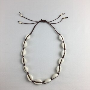 Adjustable Cowrie Shell Necklace/Choker