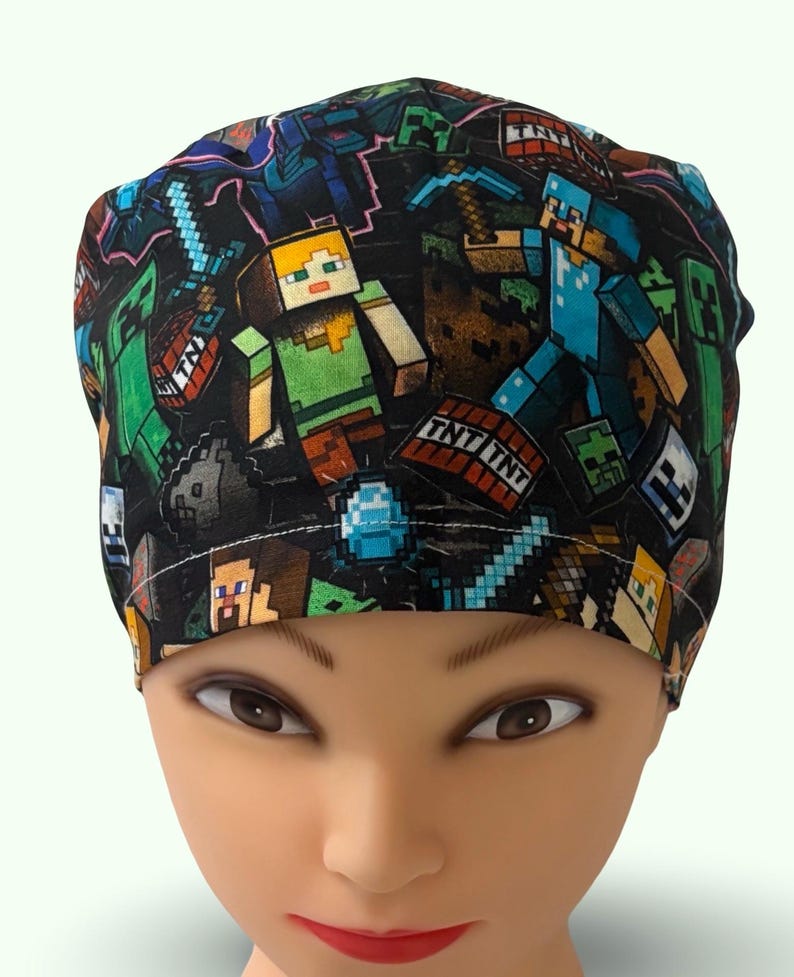 Its game time Scrub Cap image 3