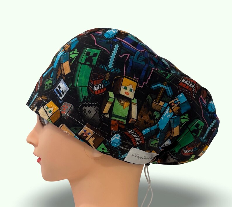 Its game time Scrub Cap image 5