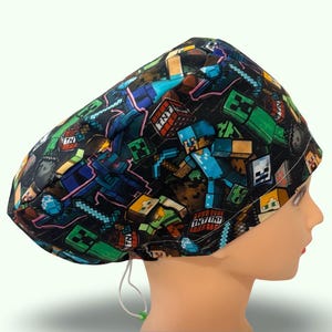 Its game time Scrub Cap image 2