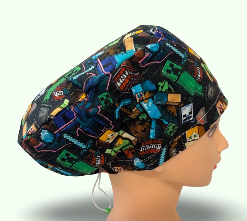 Its game time Scrub Cap image 2