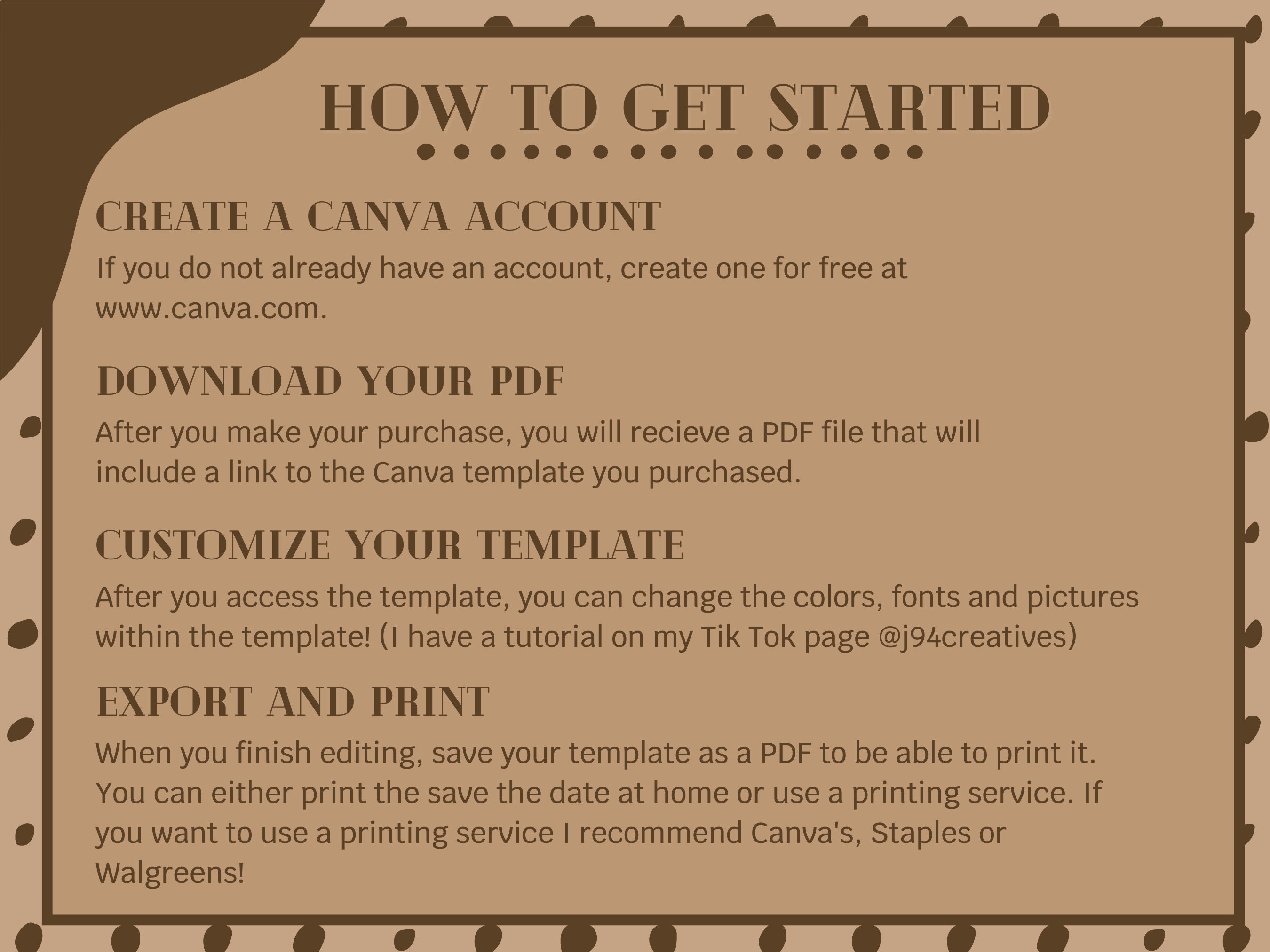 How to Print From Canva to Staples - Canva Templates