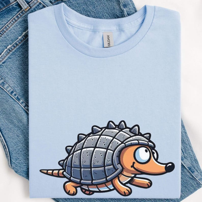 Funny Armadillo Tshirt, Animal Solidarity Tshirt, Unisex Tshirt