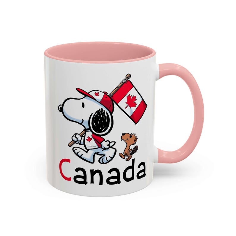 Snoopy Canada Mug, Snoopy Mug, Funny Snoopy Mug, Funny Gift, Christmas