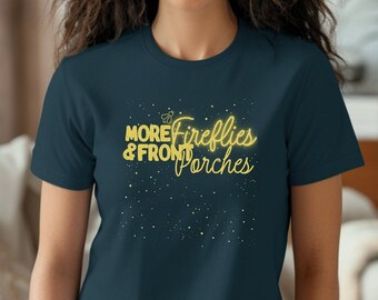 Fireflies & Front Porches T-Shirt: Outdoor Life Bella Canvas Tee