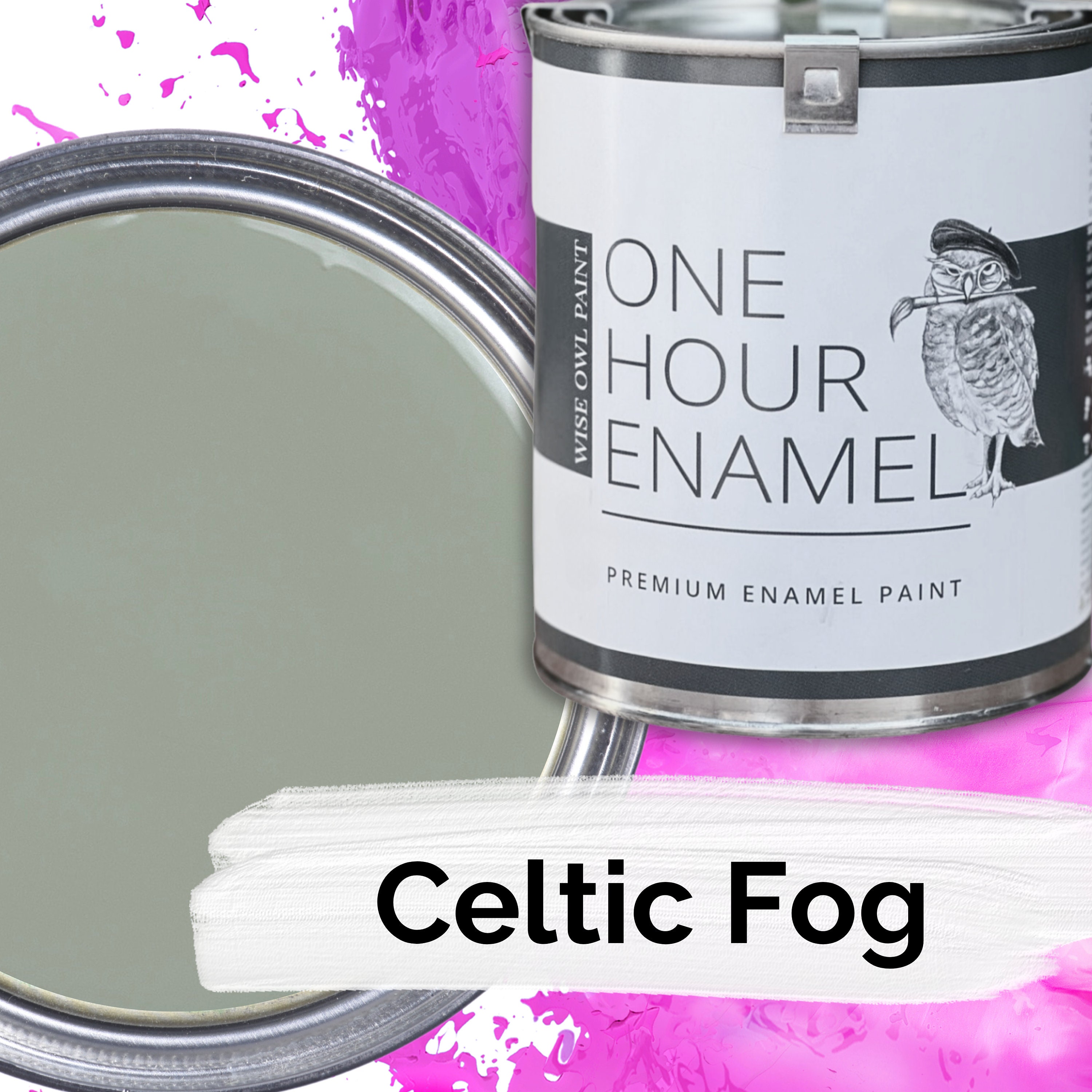 Wise Owl One Hour Enamel - Celtic Fog – The Things We Built