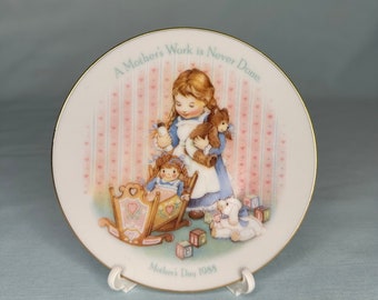 Avon &quot;&quot;Mother&#39;s Work is Never Done&quot;&quot; 1988 Muttertagsteller.&quot;