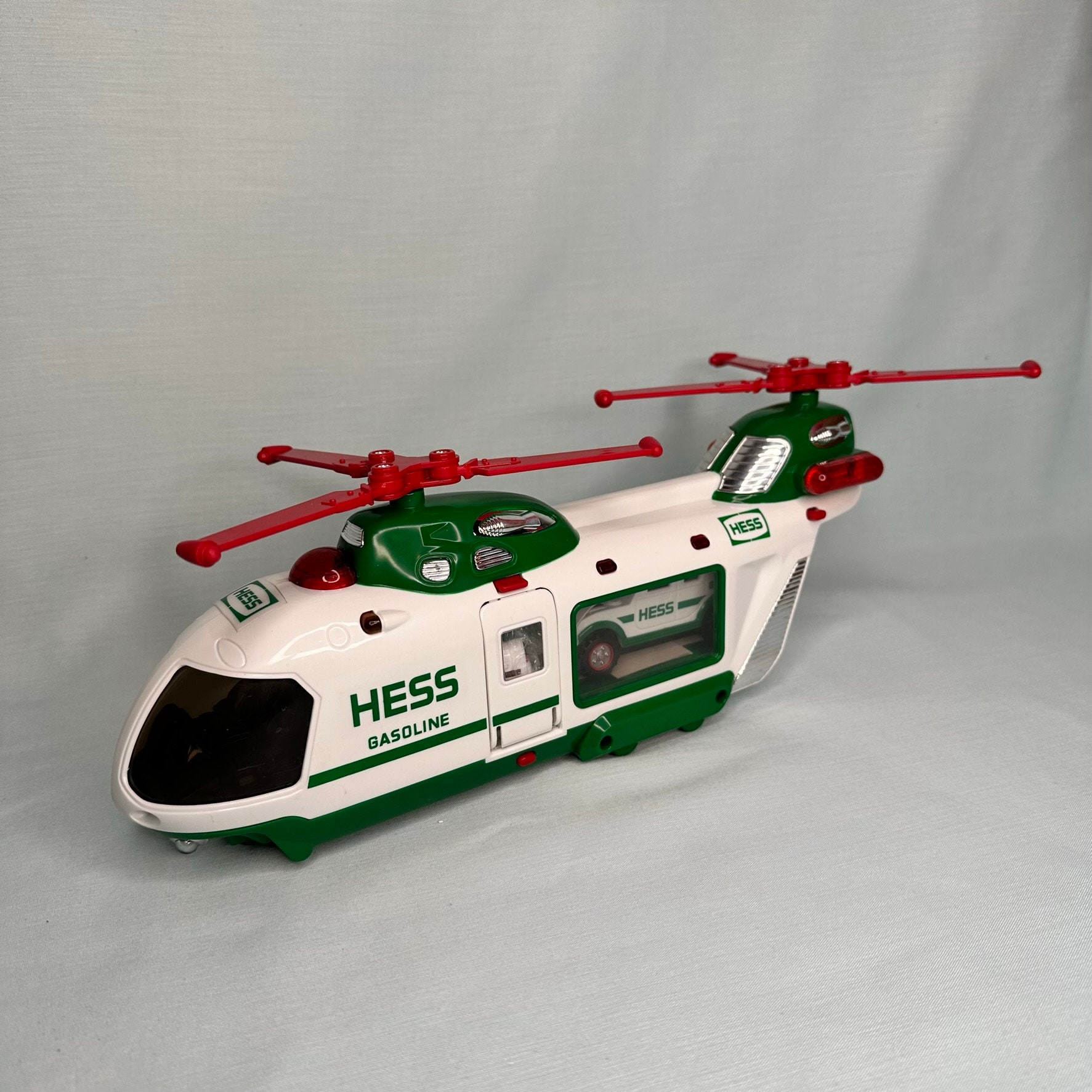 HESS Helicopter With Motorcycle and Cruiser 2001 Etsy