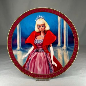 The 1963 Barbie Sophisticated Lady&quot; - Porcelain Collector&#39;s Plate (Limited Edition)
