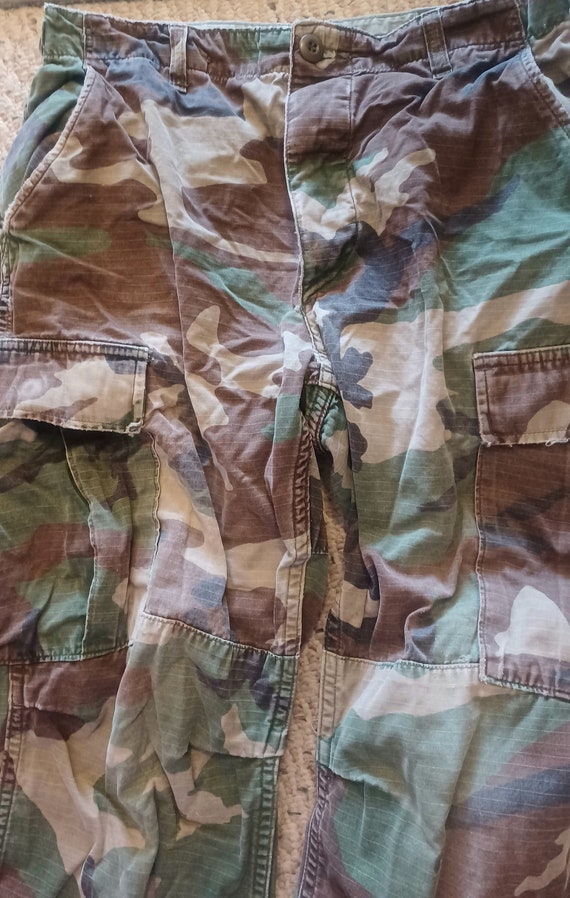 Cargo Pants, Army, Y2K Pants, Army Surplus, High W