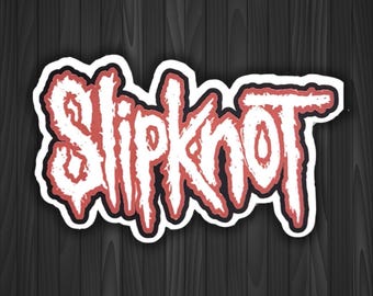 Old School Slipknot, Slipknot Sticker, Metal Band Stickers, Corey Taylor, Slipknot Sticker, Music Lover Stickers, Cheap Stickers