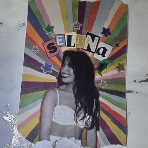 Selena Quintanilla, Selena Stickers, Selena Quintanilla Sticker, Latina Stickers, Anything for Selena, Music Lover Stickers, Cheap Stickers