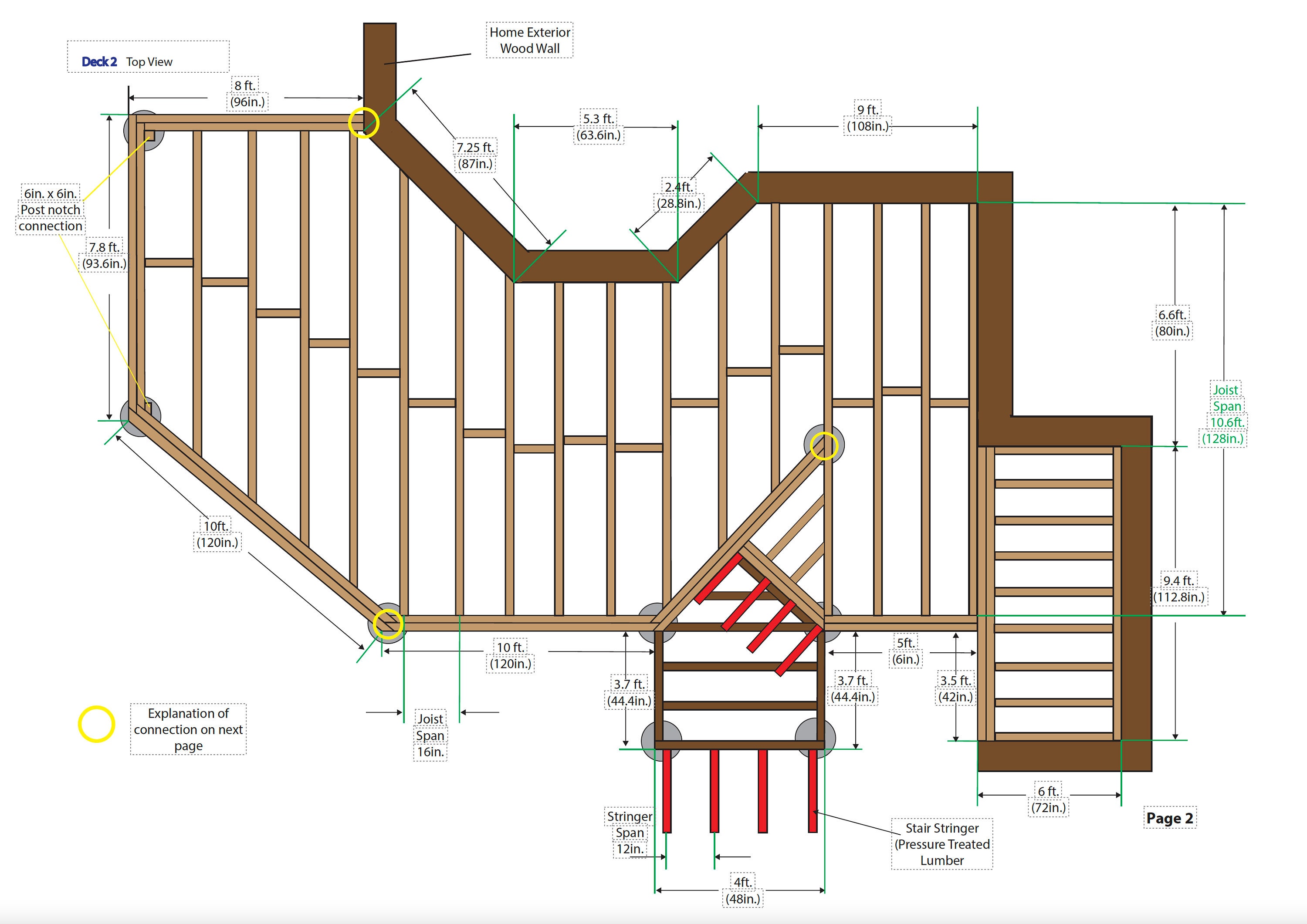Custom Designed DECK/PATIO Plans Etsy